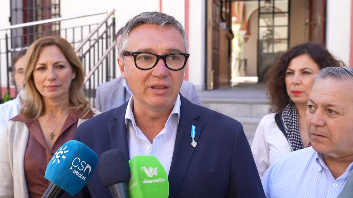 Manuel Gavira, portavoz del Grupo Parlamentario VOX en el Parlamento de Andalucia