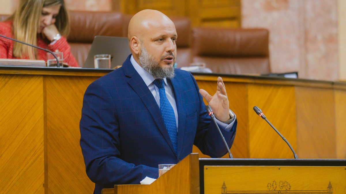 Rodrigo Alonso, portavoz adjunto del Grupo Parlamentario VOX en el Parlamento de Andalucia