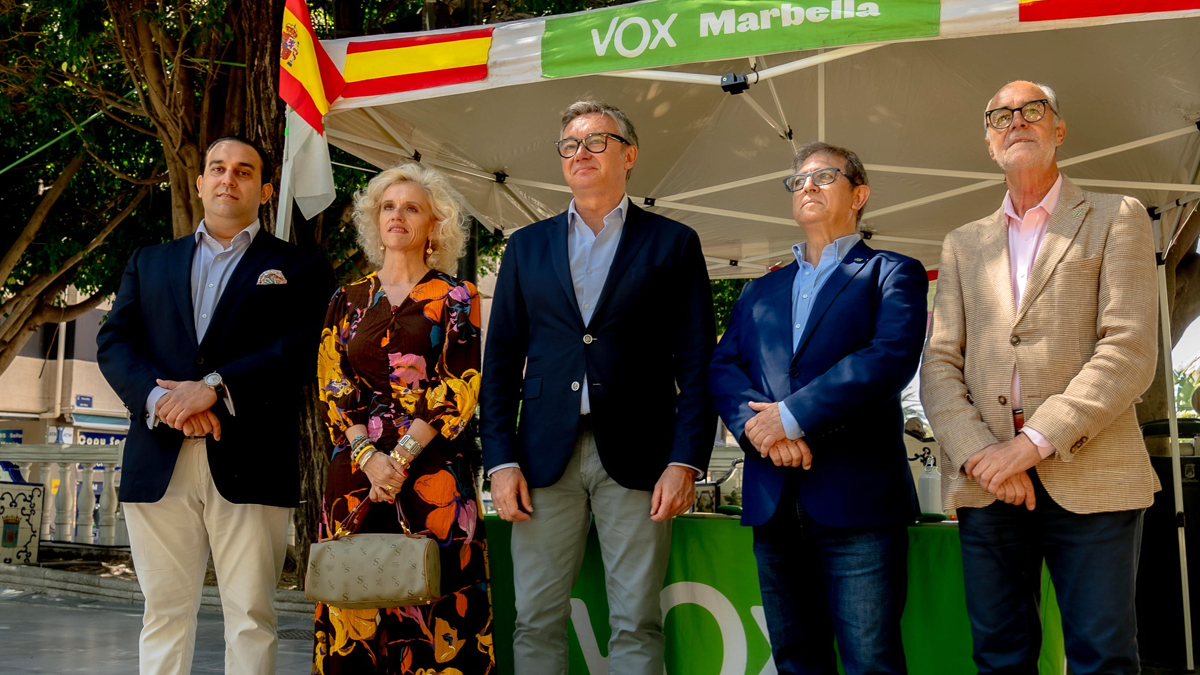 Manuel Gavira, portavoz del Grupo Parlamentario VOX en el Parlamento de Andalucia