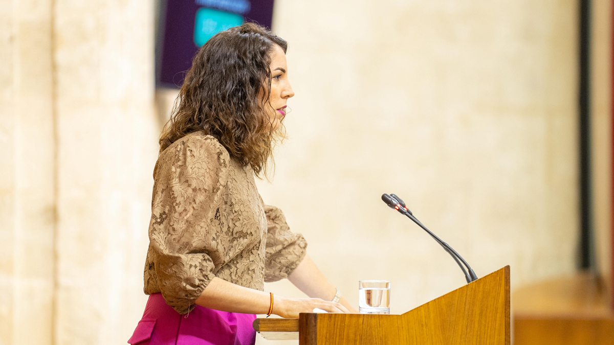 Purificacion Fernandez, diputada del Grupo Parlamentario VOX en el Parlamento de Andalucia por Malaga