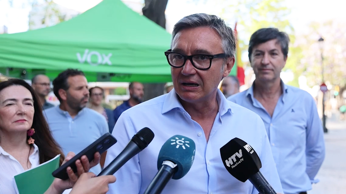 Manuel Gavira, portavoz del Grupo Parlamentario VOX en el Parlamento de Andalucia