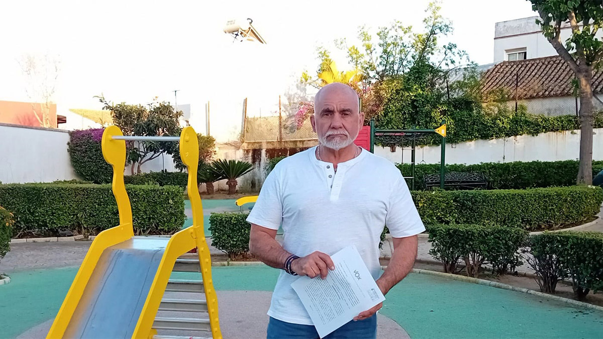 José Luis García San Roque parque infantil