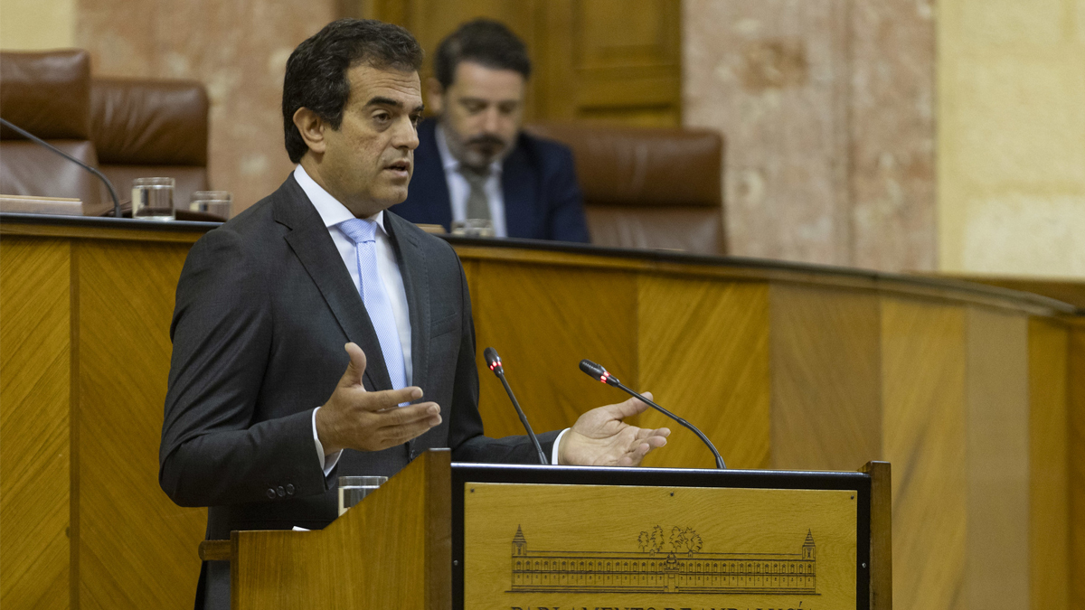 Antonio Sevilla, diputado del Grupo Parlamentario VOX en el Parlamento de Andalucía, por Málaga