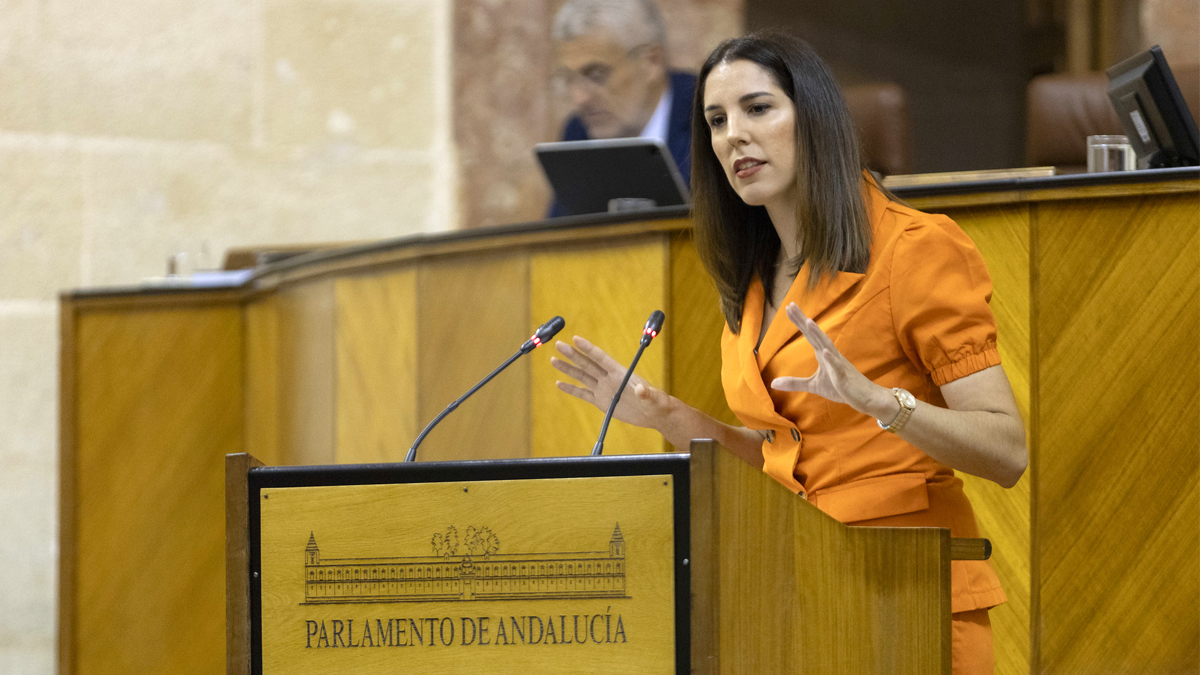Purificación Fernández, diputada del Grupo Parlamentario VOX en el Parlamento de Andalucía por Málaga
