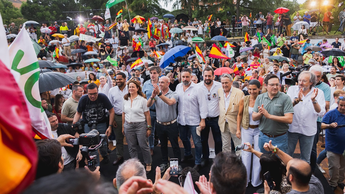 Abascal cierre de campaña europeas en Fuenlabrada