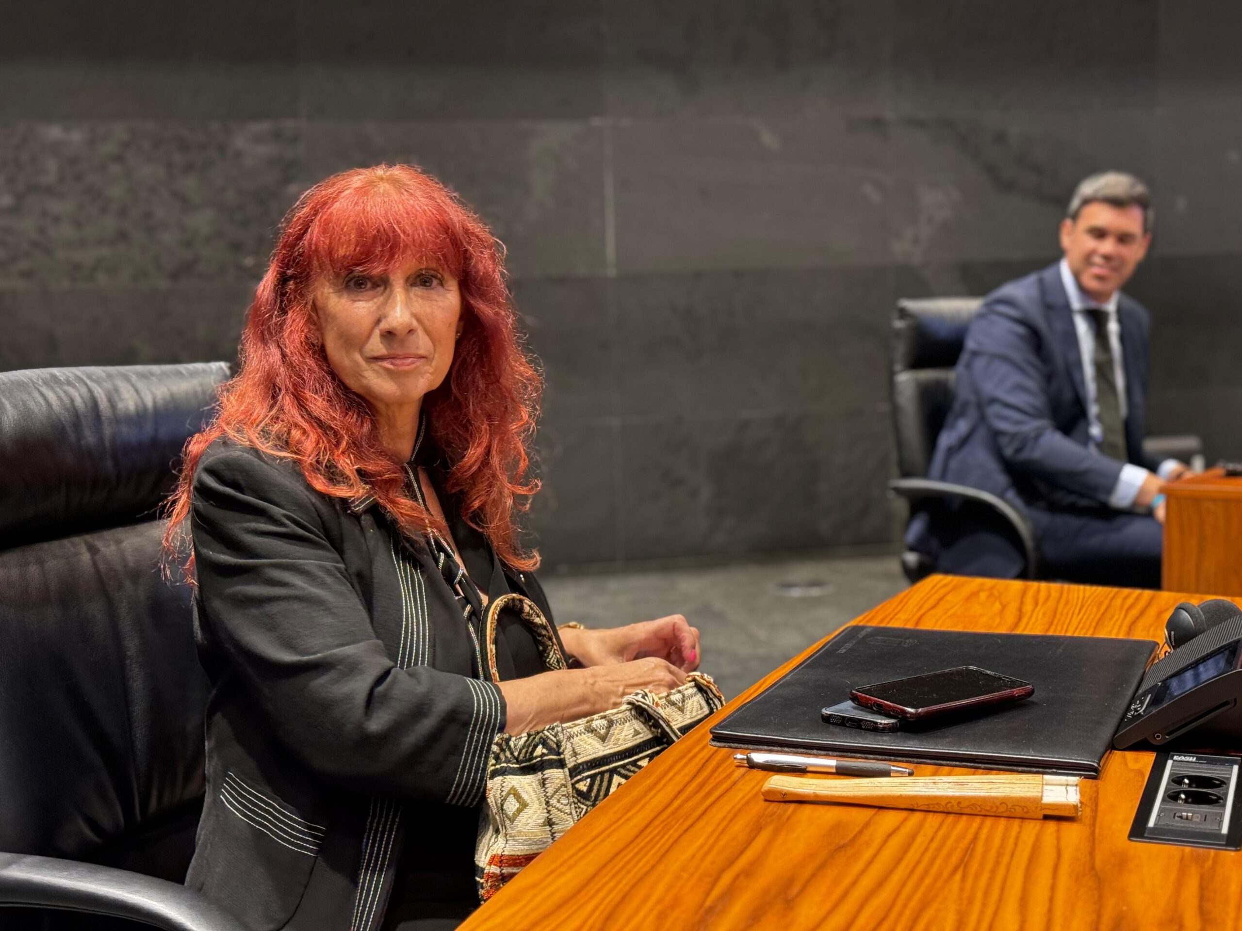 Chivite elude valorar a la financiación ‘singular’ de Cataluña y acusa a VOX de “atacar” el régimen foral