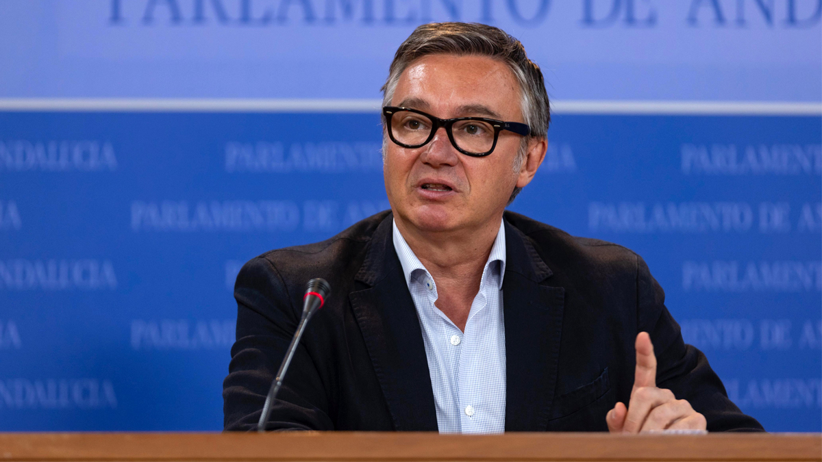 Manuel Gavira, portavoz del Grupo Parlamentario VOX en el Parlamento de Andalucia