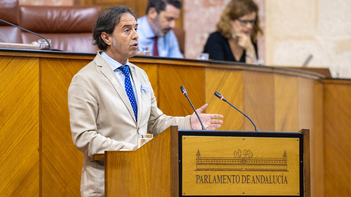Benito Morillo, diputado del Grupo Parlamentario VOX en el Parlamento de Andalucia por Jaén