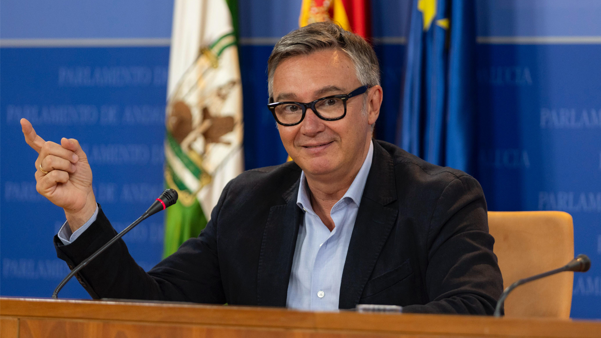 Manuel Gavira, portavoz del Grupo Parlamentario VOX en el Parlamento de Andalucia