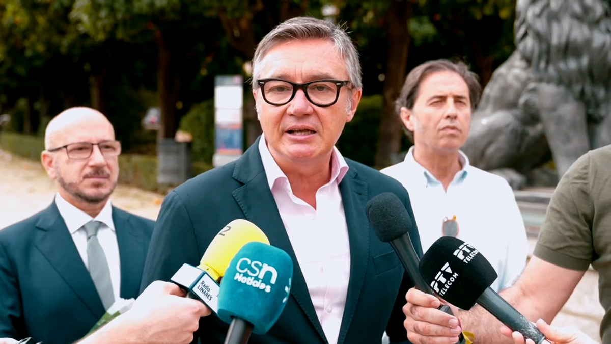 Manuel Gavira, portavoz del Grupo Parlamentario VOX en el Parlamento de Andalucia