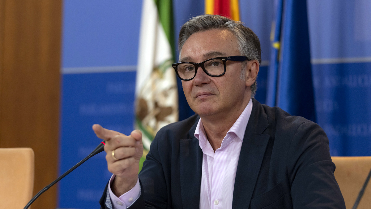 Manuel Gavira, portavoz del Grupo Parlamentario VOX en el Parlamento de Andalucia