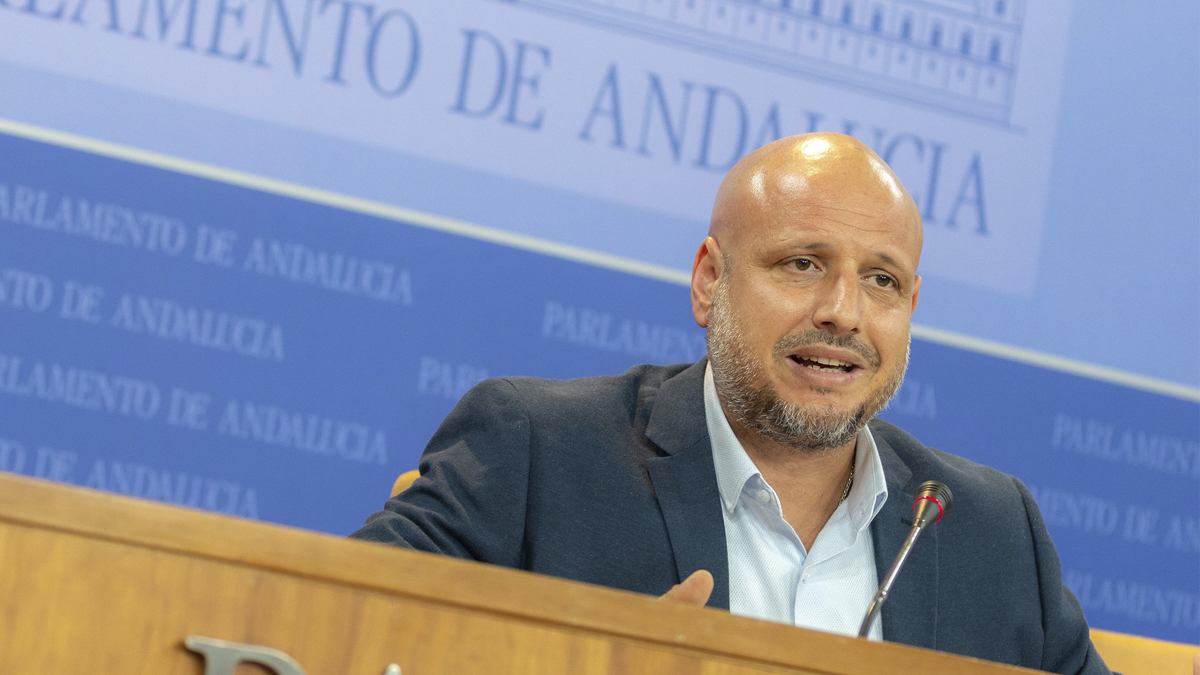 Rodrigo Alonso, portavoz adjunto del Grupo Parlamentario VOX en el Parlamento de Andalucia