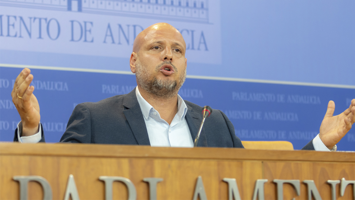 Rodrigo Alonso, portavoz adjunto del Grupo Parlamentario VOX en el Parlamento de Andalucia