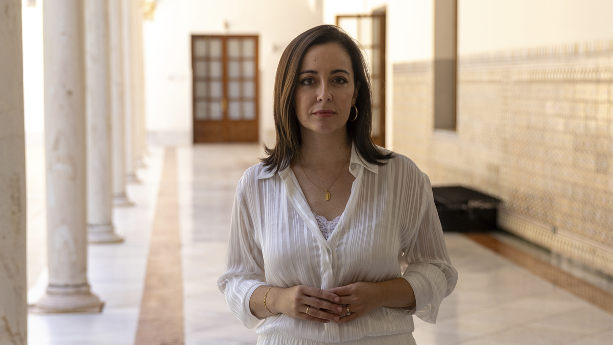 Mercedes Rodríguez, diputada del Grupo Parlamentario VOX en el Parlamento de Andalucía por Almería