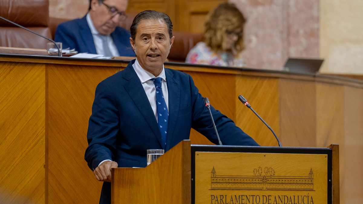 Benito Morillo, diputado del Grupo Parlamentario VOX en el Parlamento de Andalucia por Jaén