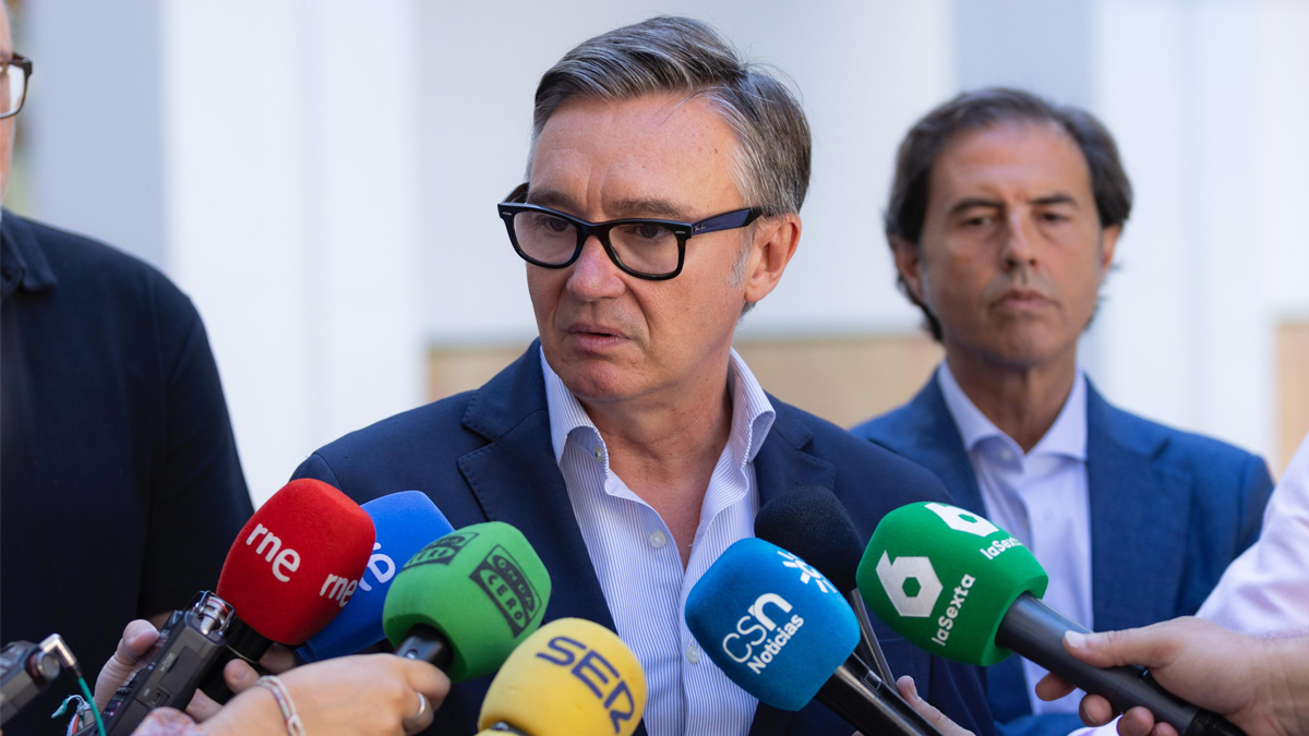 Manuel Gavira, portavoz del Grupo Parlamentario VOX en el Parlamento de Andalucia