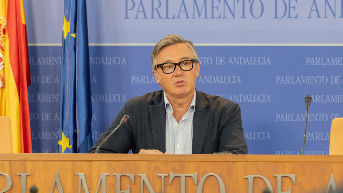Manuel Gavira, portavoz del Grupo Parlamentario VOX en el Parlamento de Andalucia