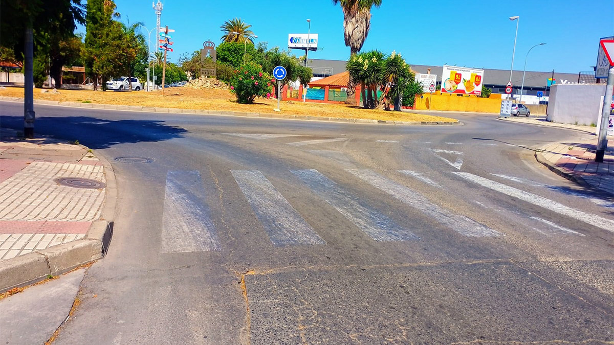 paso peatones Sanlúcar de Barrameda