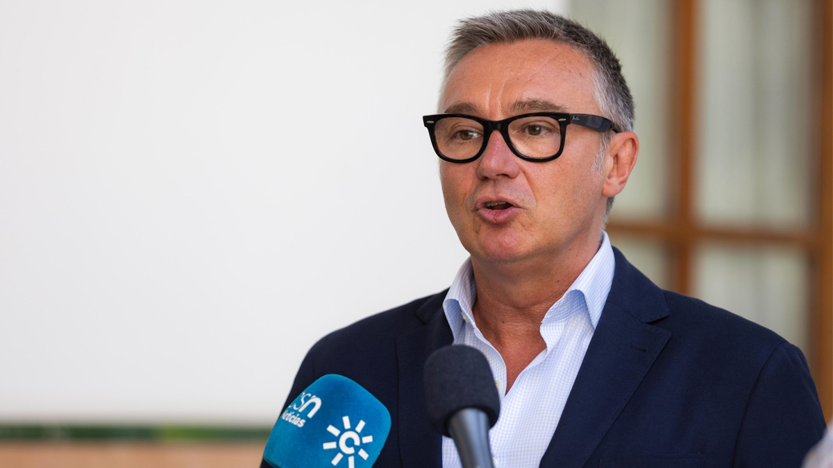 Manuel Gavira, portavoz del Grupo Parlamentario VOX en el Parlamento de Andalucia