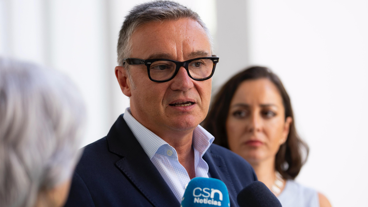 Manuel Gavira, portavoz del Grupo Parlamentario VOX en el Parlamento de Andalucia