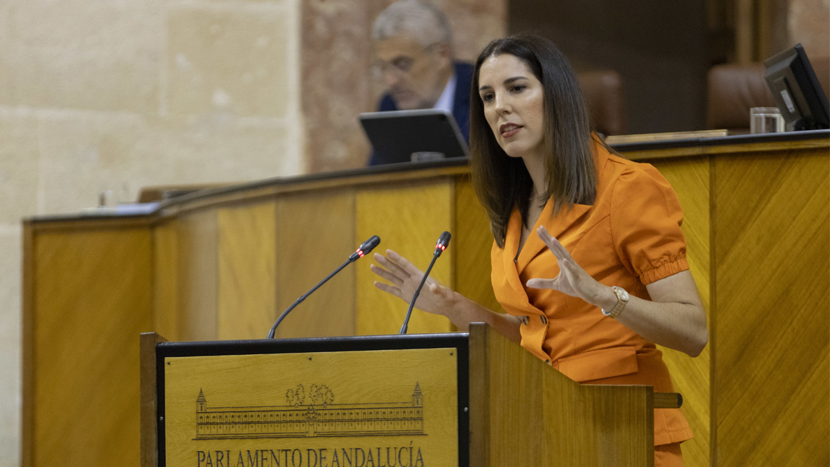 Purificación Fernández, diputada del Grupo Parlamentario VOX en el Parlamento de Andalucía por Málaga