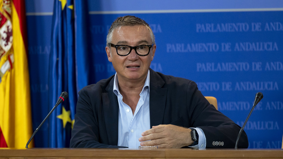 Manuel Gavira, portavoz del Grupo Parlamentario VOX en el Parlamento de Andalucia