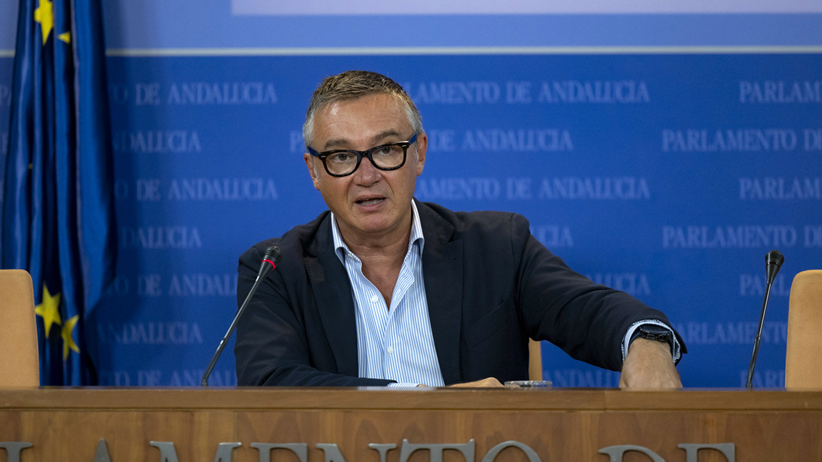 Manuel Gavira, portavoz del Grupo Parlamentario VOX en el Parlamento de Andalucia