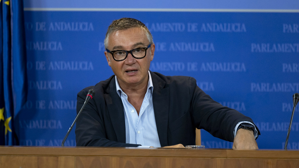 Manuel Gavira, portavoz del Grupo Parlamentario VOX en el Parlamento de Andalucia