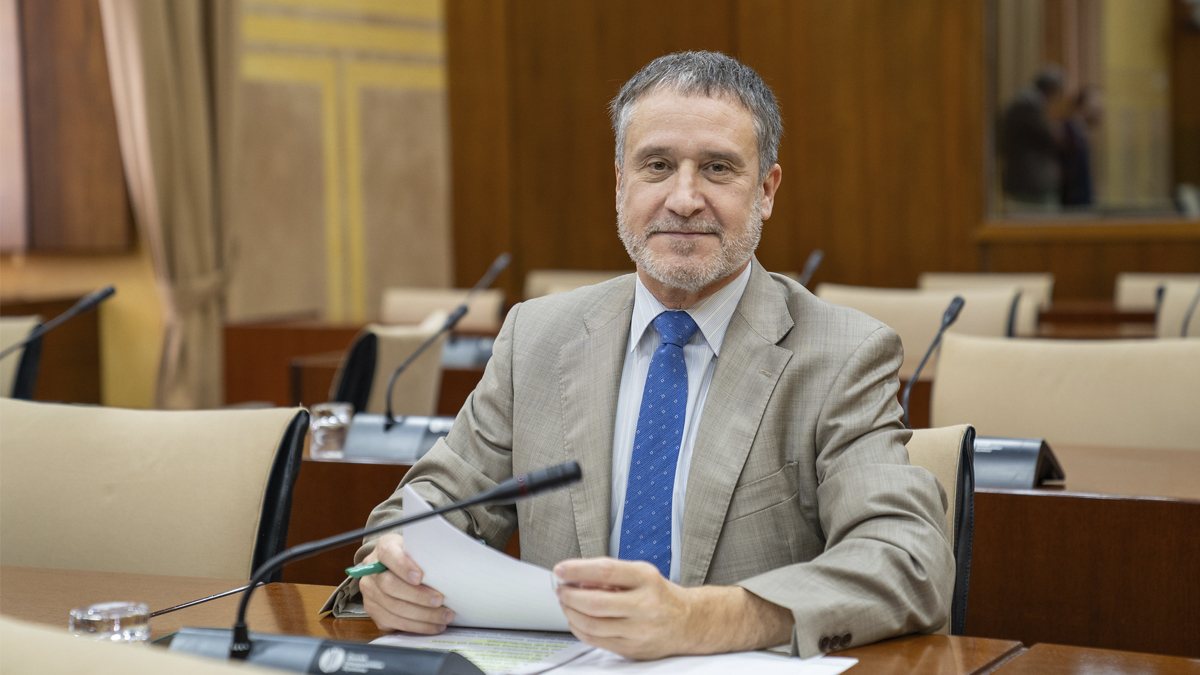 José Ortells, diputado del Grupo Parlamentario VOX en el Parlamento de Andalucia por Cádiz