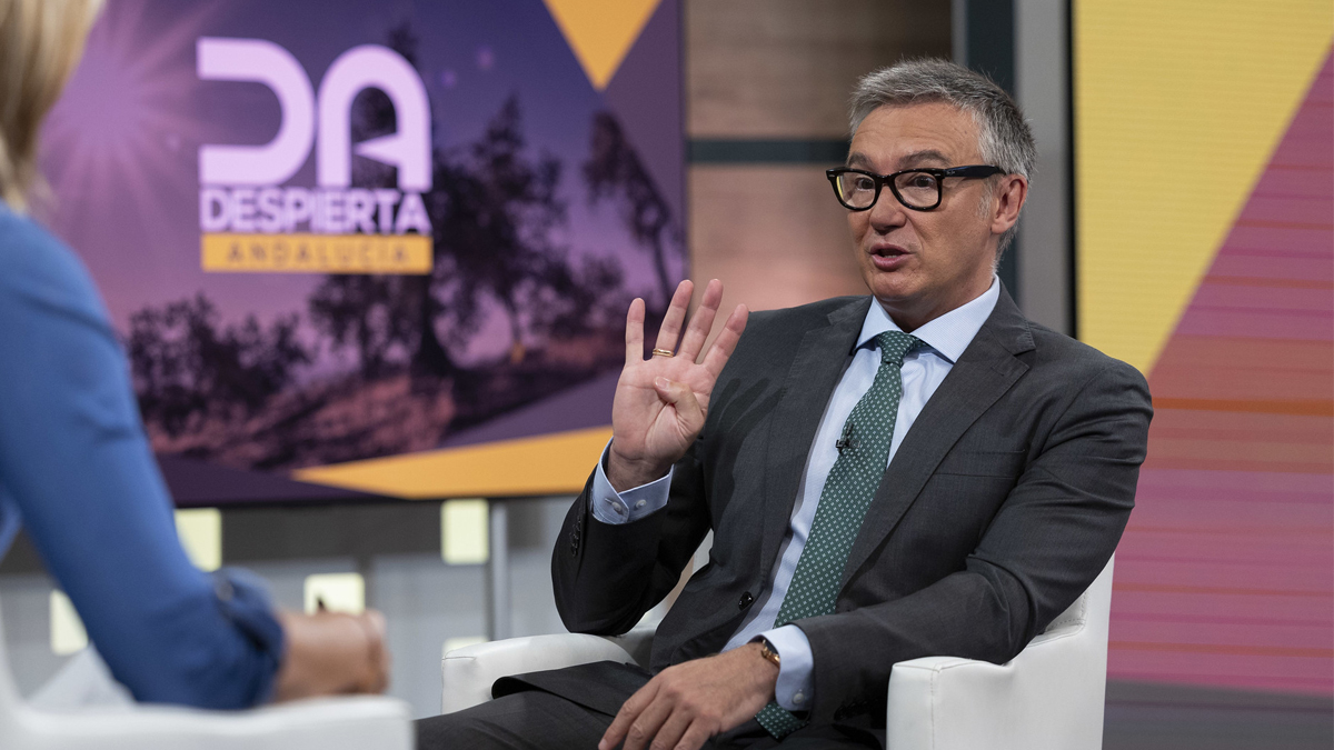 Manuel Gavira, portavoz del Grupo Parlamentario VOX en el Parlamento de Andalucia