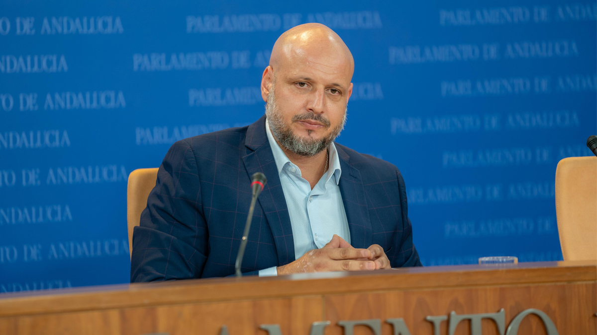 Rodrigo Alonso, portavoz adjunto del Grupo Parlamentario VOX en el Parlamento de Andalucía