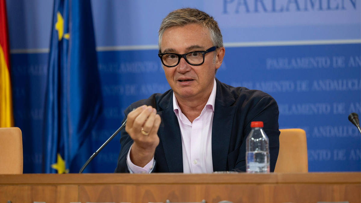 Manuel Gavira, portavoz del Grupo Parlamentario VOX en el Parlamento de Andalucia