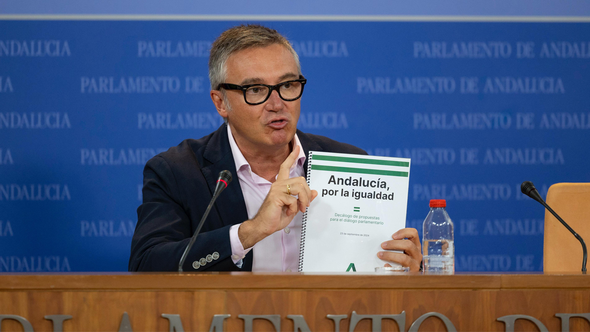 Manuel Gavira, portavoz del Grupo Parlamentario VOX en el Parlamento de Andalucia