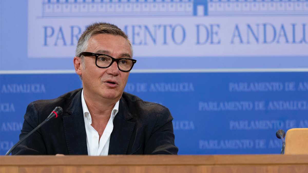 Manuel Gavira, portavoz del Grupo Parlamentario VOX en el Parlamento de Andalucia