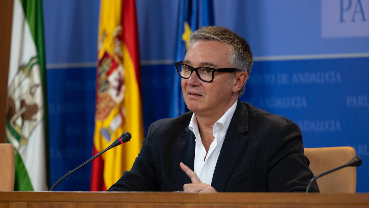 Manuel Gavira, portavoz del Grupo Parlamentario VOX en el Parlamento de Andalucia