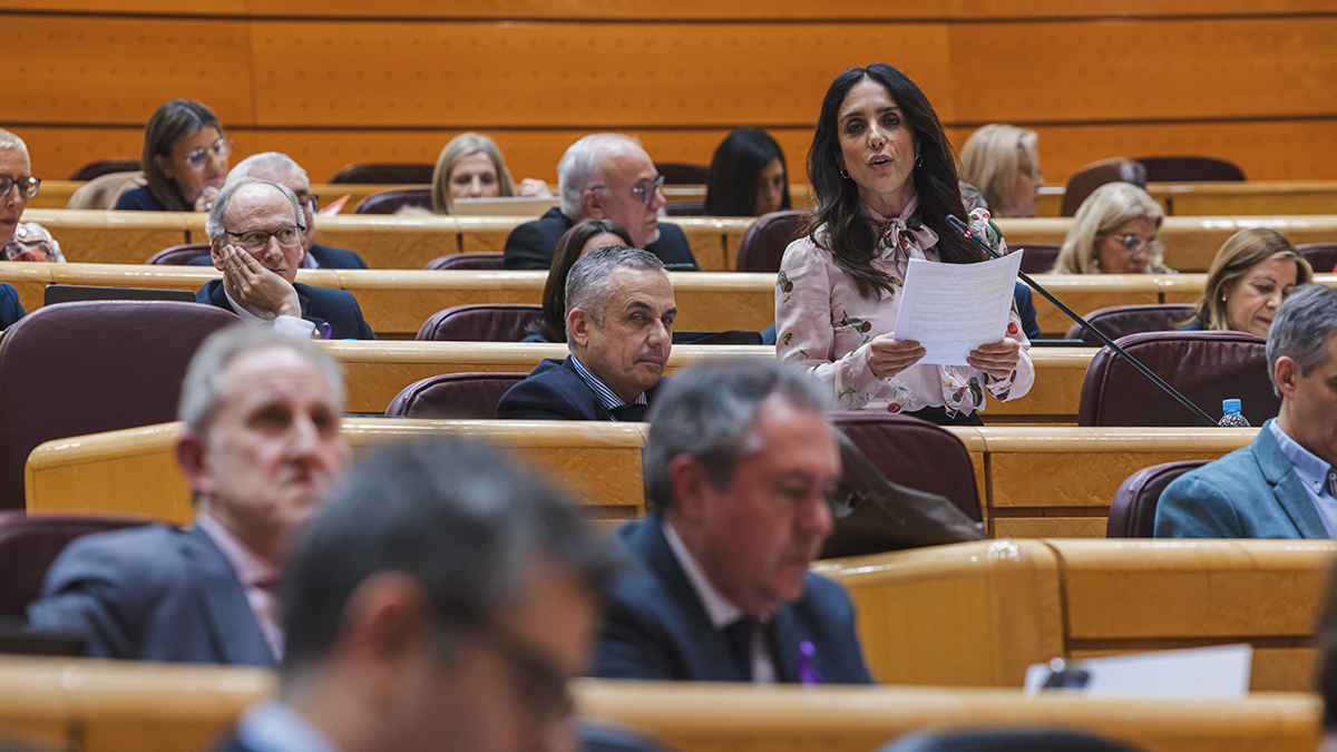 Paloma Gómez, en el Senado