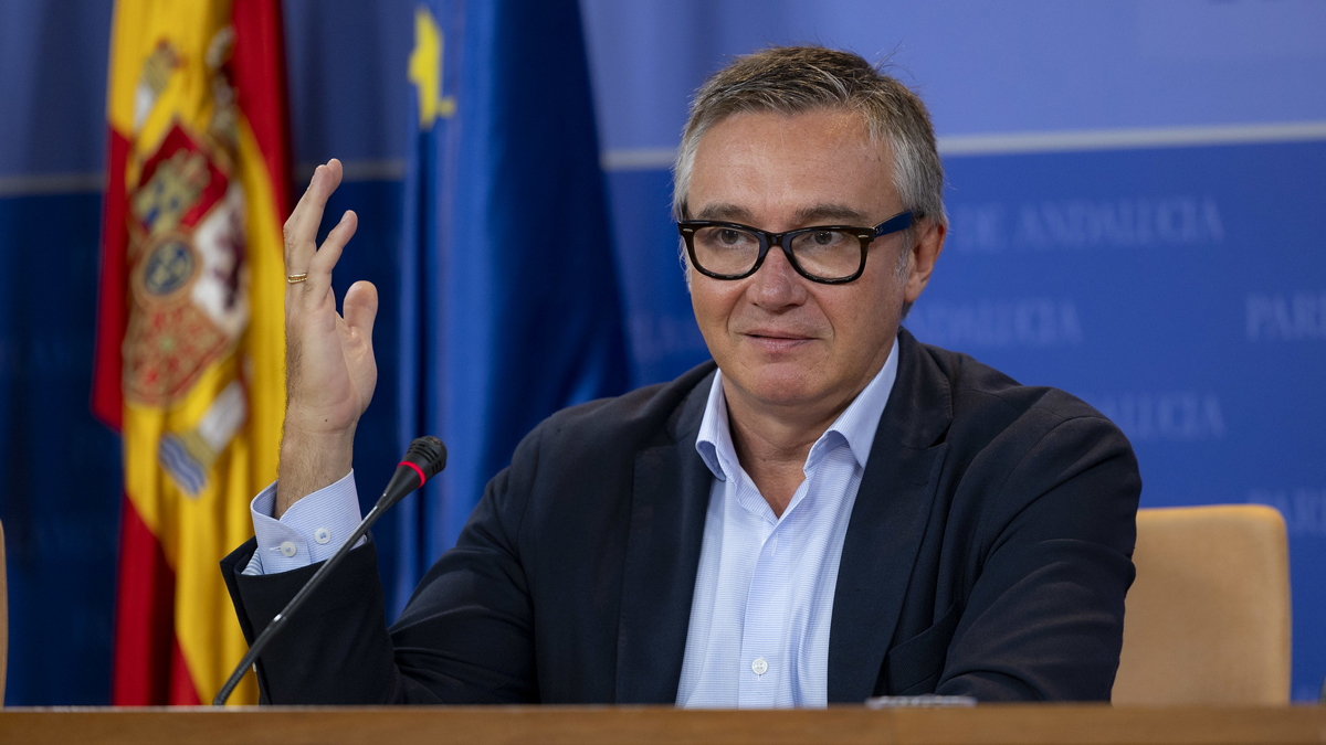Manuel Gavira, portavoz del Grupo Parlamentario VOX en el Parlamento de Andalucia