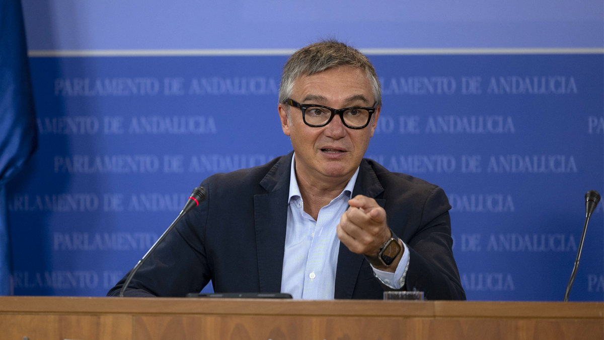 Manuel Gavira, portavoz del Grupo Parlamentario VOX en el Parlamento de Andalucia