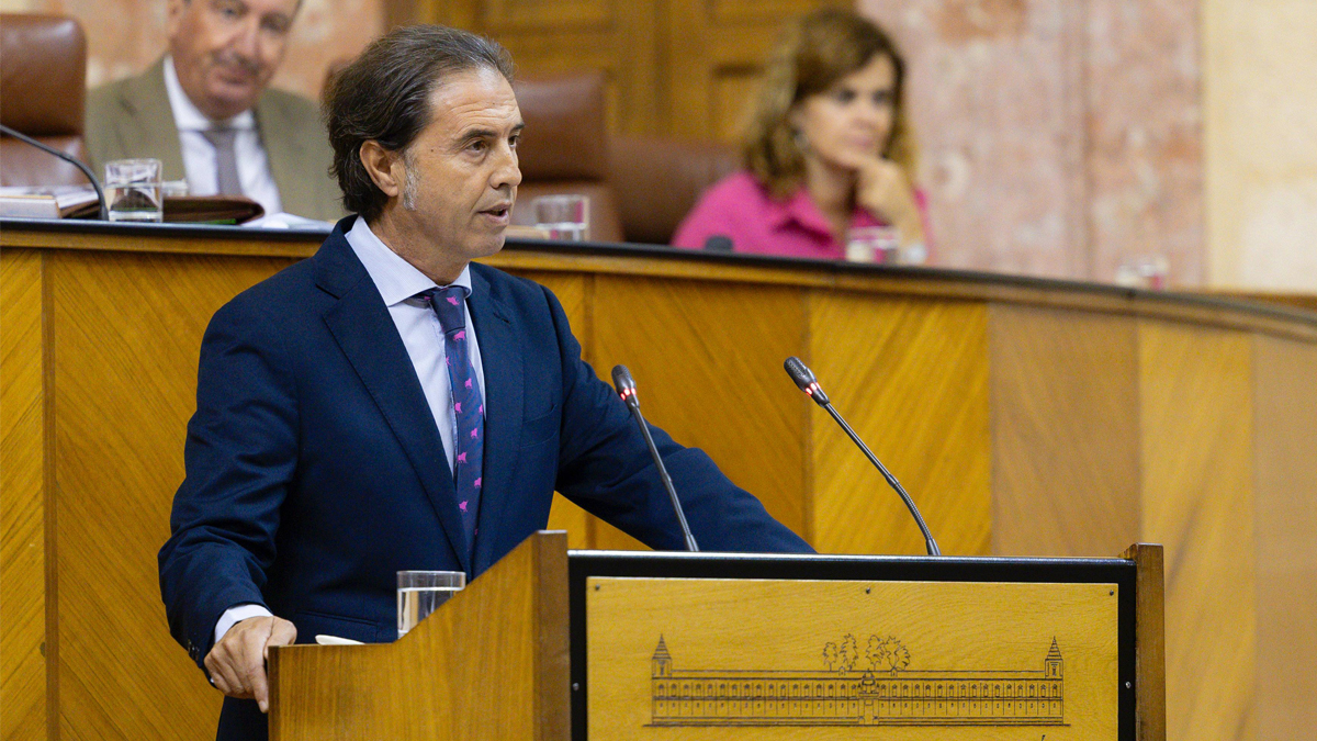 Benito Morillo, diputado del Grupo Parlamentario VOX en el Parlamento de Andalucia por Jaén