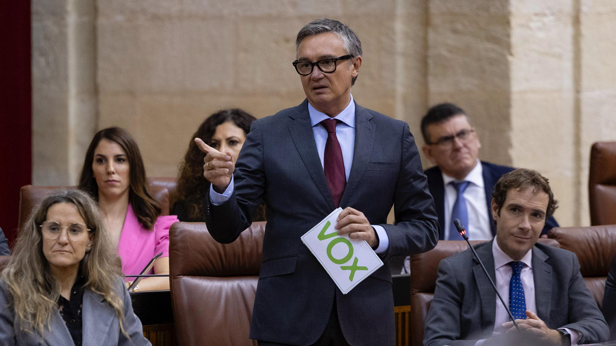 Manuel Gavira, portavoz Parlamento de Andalucia