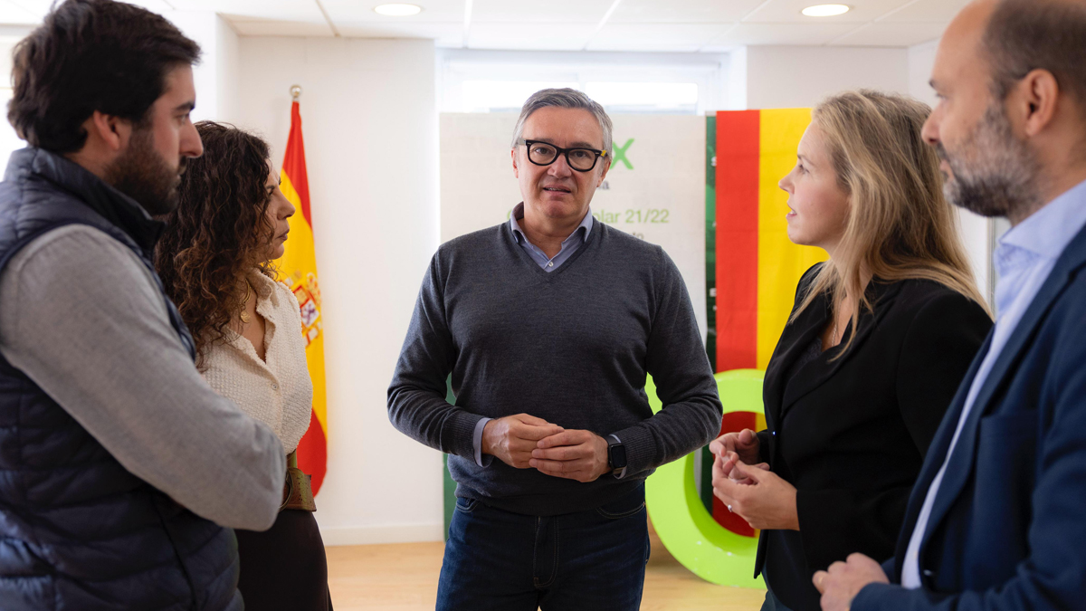 Manuel Gavira, portavoz VOX en Parlamento de Andalucia