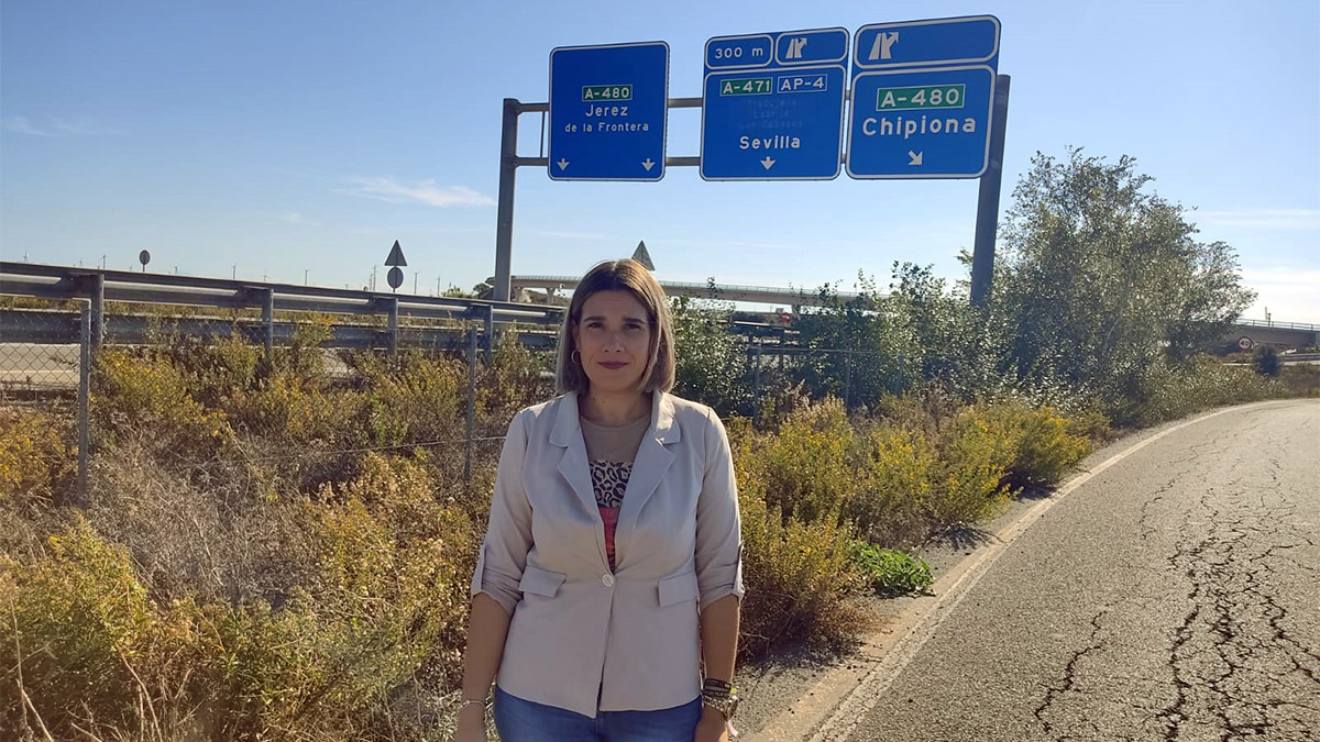 Carmen Infantes autovía Sanlúcar