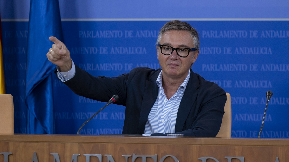 Manuel Gavira, portavoz del Grupo Parlamentario VOX en el Parlamento de Andalucia