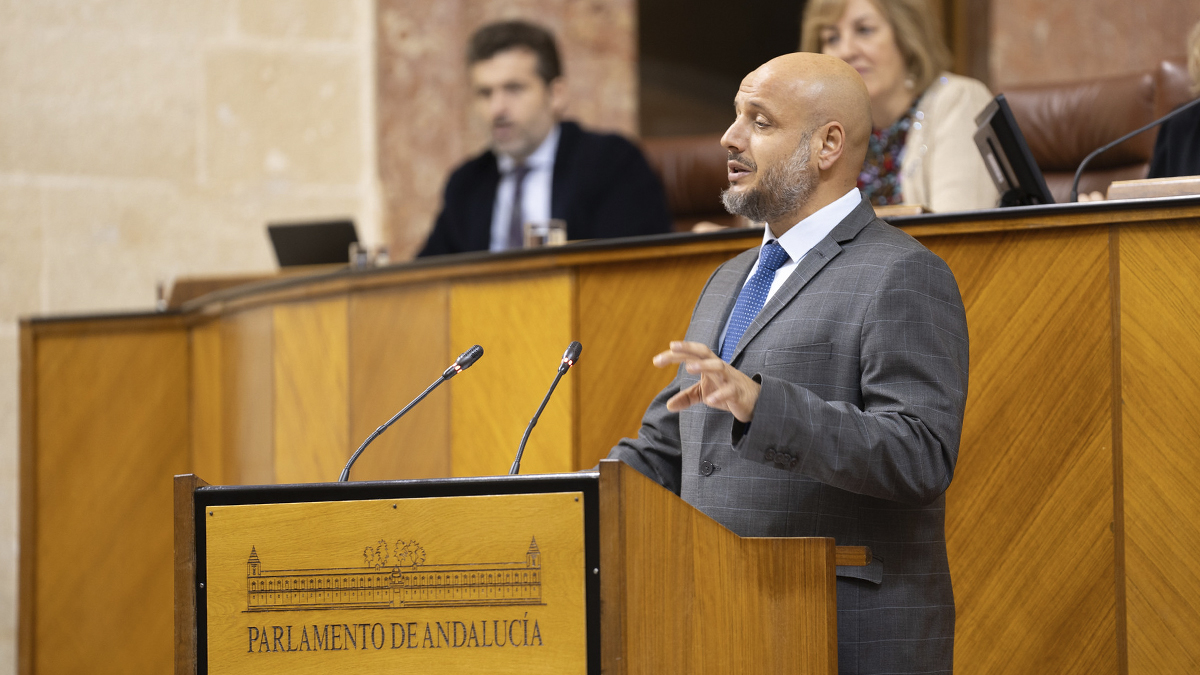 Rodrigo Alonso, portavoz adjunto del Grupo Parlamentario VOX en el Parlamento de Andalucía