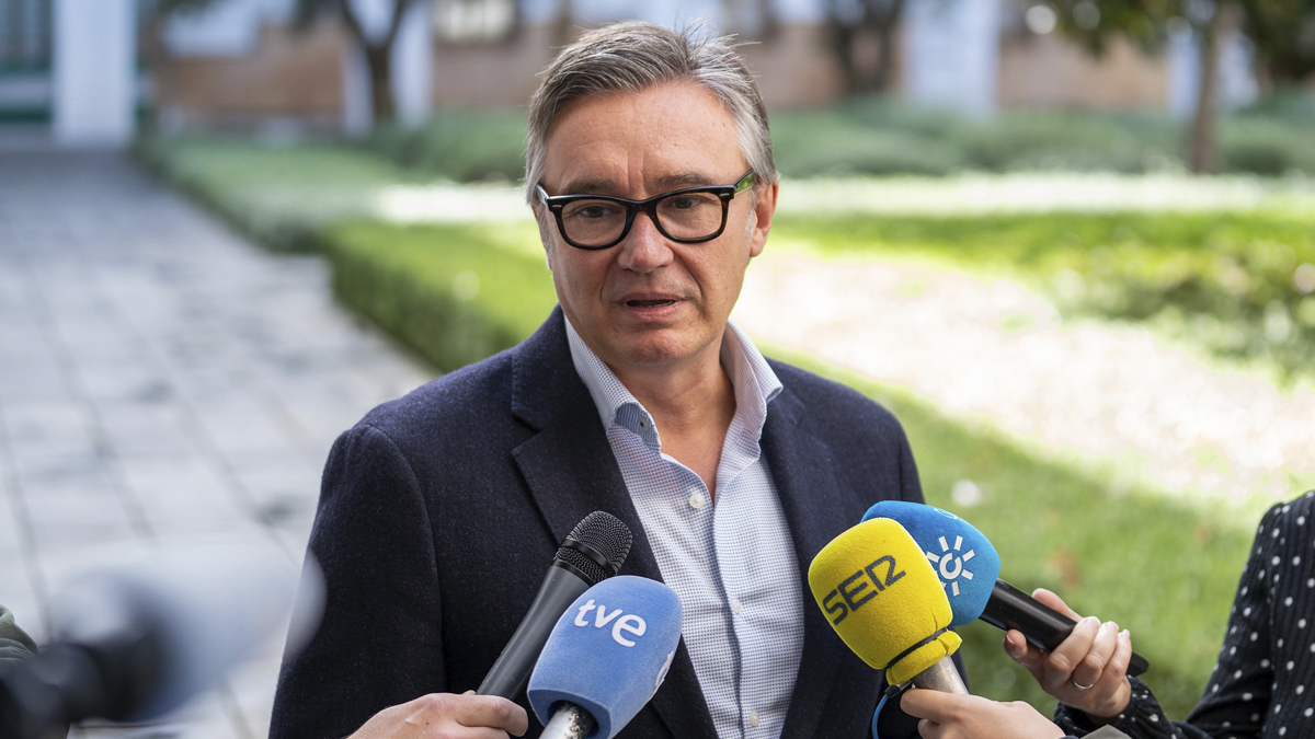 Manuel Gavira, portavoz del Grupo Parlamentario VOX en el Parlamento de Andalucia