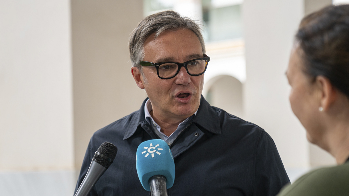 Manuel Gavira, portavoz del Grupo Parlamentario VOX en el Parlamento de Andalucia