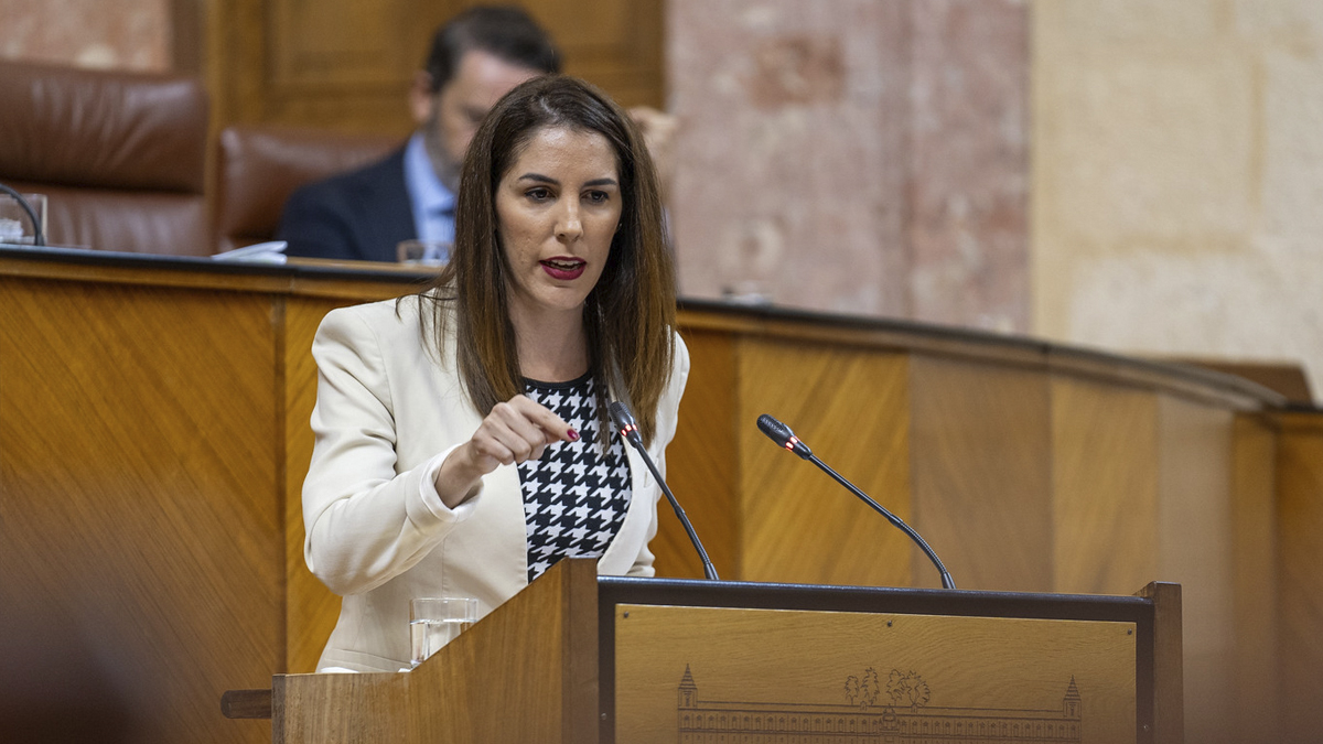 Purificacion Fernandez, parlamentaria de VOX en el Parlamento de Andalucia por Malaga