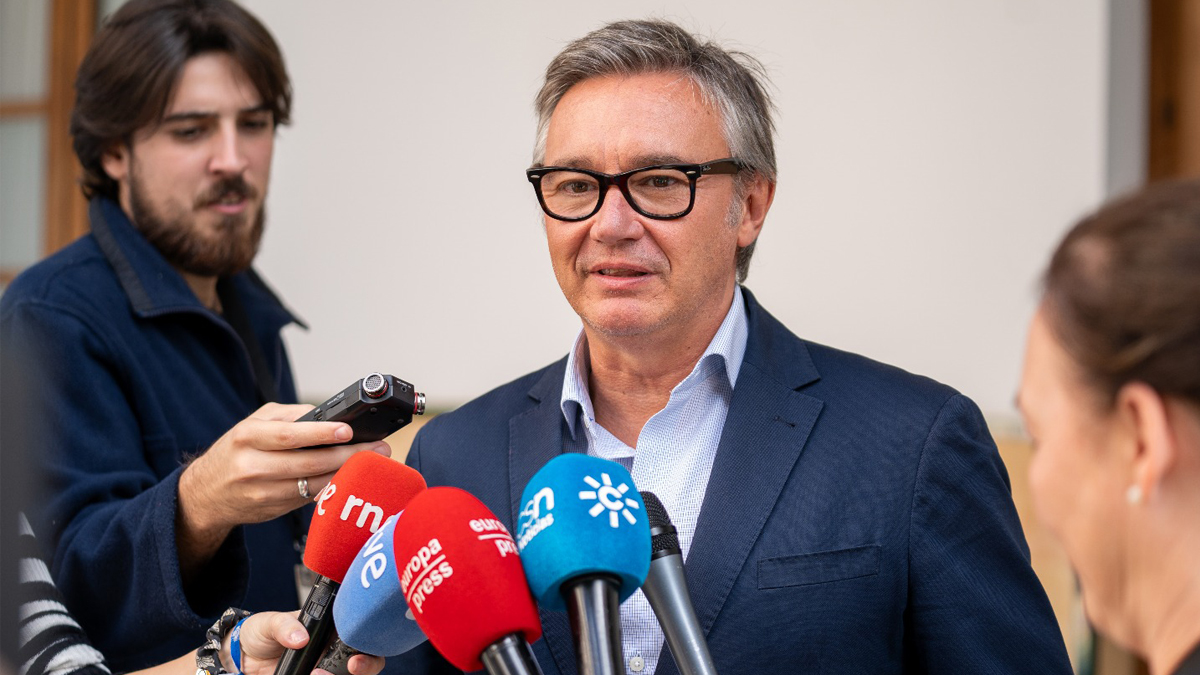 Manuel Gavira, portavoz Grupo Parlamentario VOX Parlamento de Andalucia