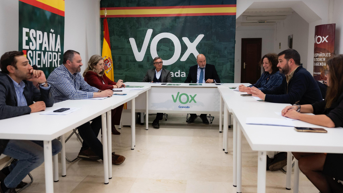 Manuel Gavira, portavoz del Grupo Parlamentario VOX en el Parlamento de Andalucia