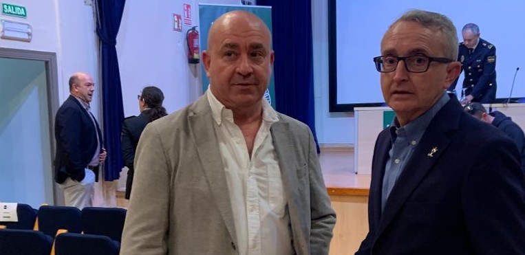 Javier Diego y Tasende, en la UNED